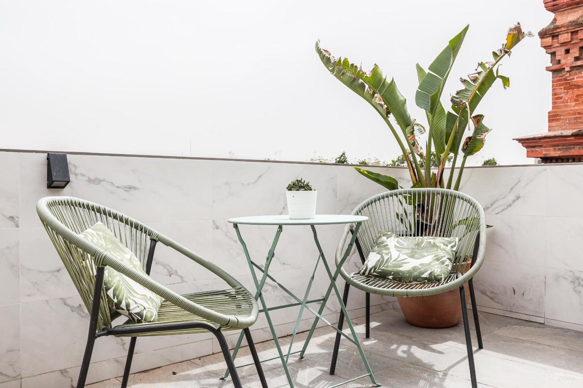 Appartamento Fantástico ático 2 hab y gran terraza privada Siviglia Esterno foto