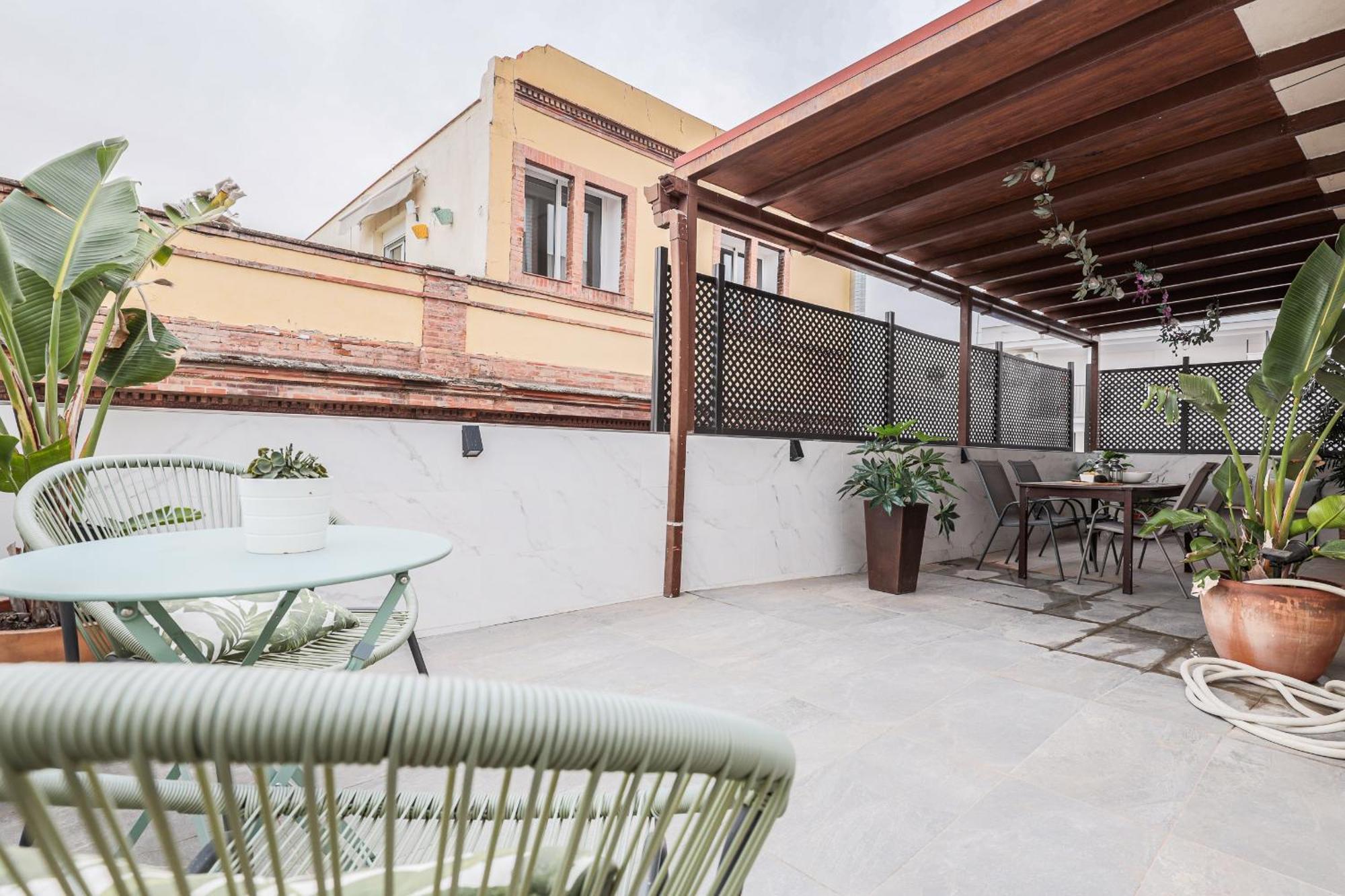 Appartamento Fantástico ático 2 hab y gran terraza privada Siviglia Esterno foto